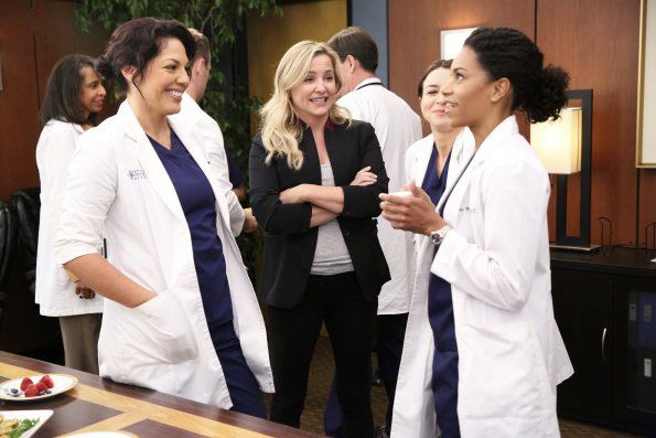 Grey's Anatomy : Foto Caterina Scorsone, Sara Ramirez, Jessica Capshaw, Kelly McCreary