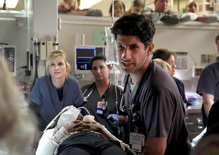 Foto Raza Jaffrey, Bonnie Somerville