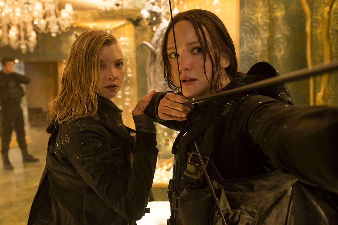 Los juegos del hambre: Sinsajo - Parte 2 : Foto Natalie Dormer, Jennifer Lawrence