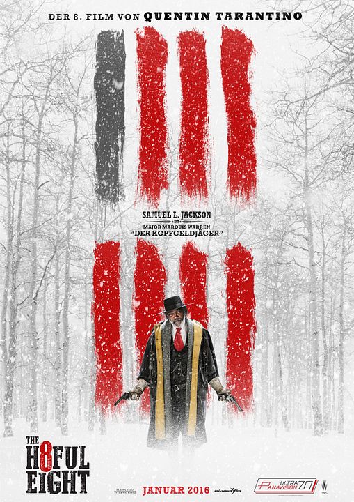 Los 8 más odiados : Póster