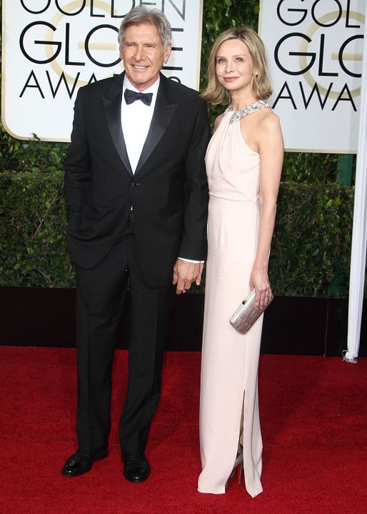 Cobertura de revista Calista Flockhart, Harrison Ford