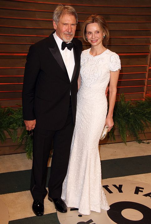 Cobertura de revista Calista Flockhart, Harrison Ford