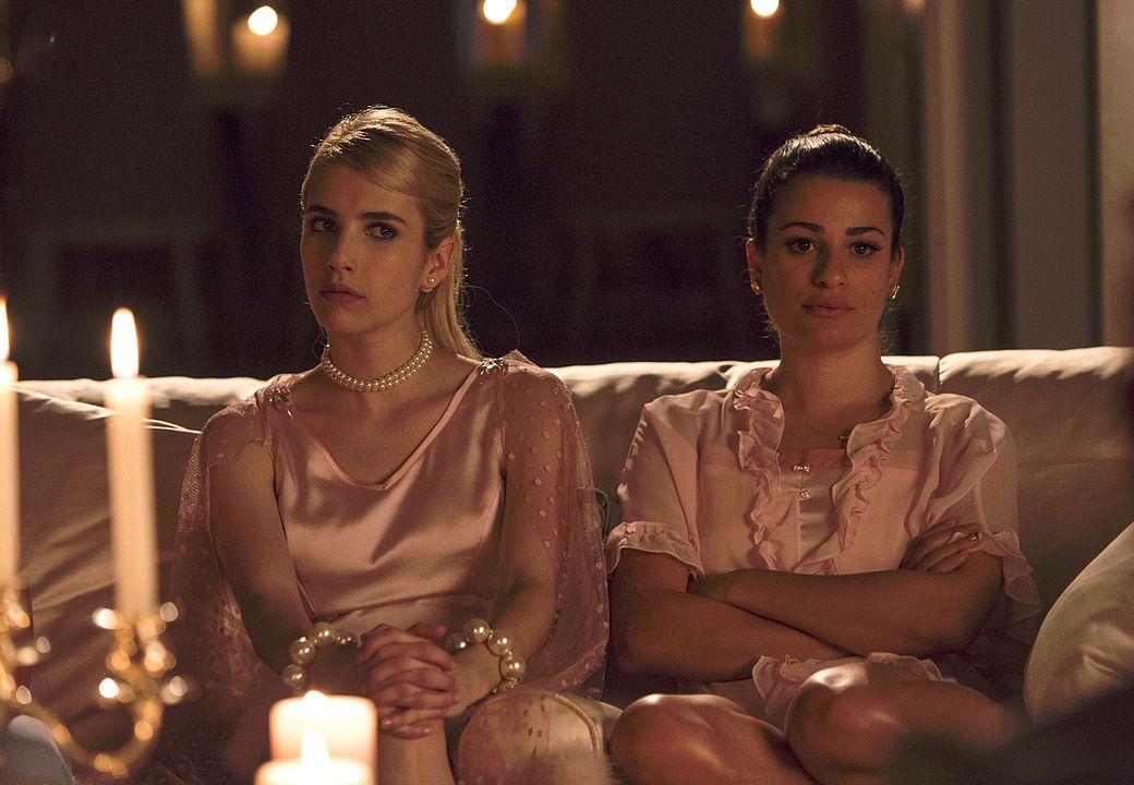 Scream Queens : Foto Lea Michele, Emma Roberts
