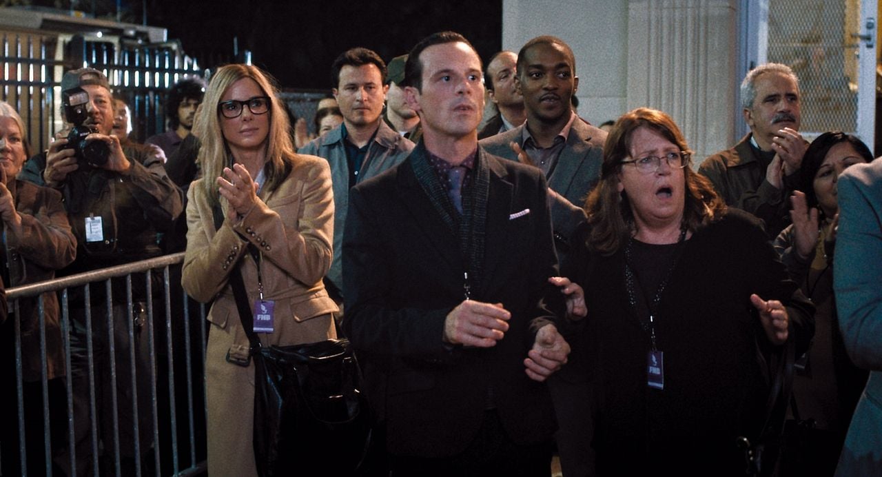 Foto Ann Dowd, Scoot McNairy, Sandra Bullock, Anthony Mackie