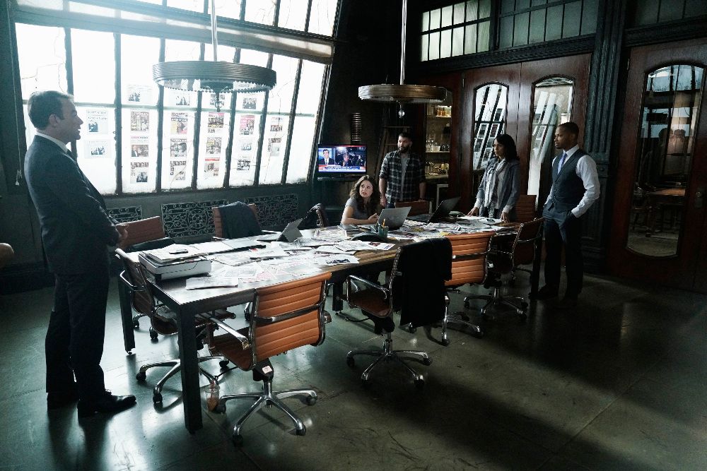 Scandal : Foto Katie Lowes, Guillermo Díaz, Kerry Washington, Paul Adelstein