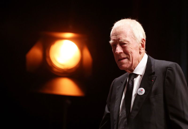 Cobertura de revista Max von Sydow