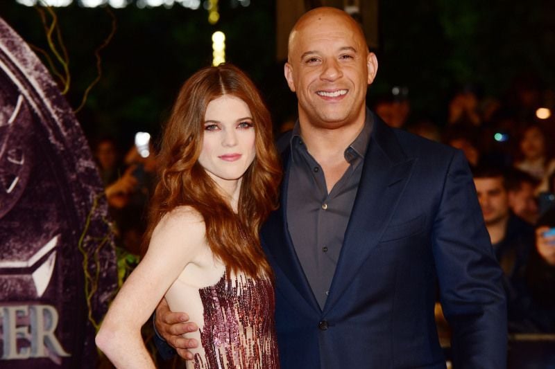 El último cazador de brujas : Cobertura de revista Vin Diesel, Rose Leslie