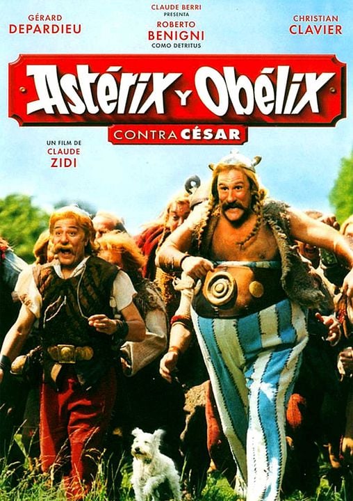 Astérix y Obélix contra el César : Póster