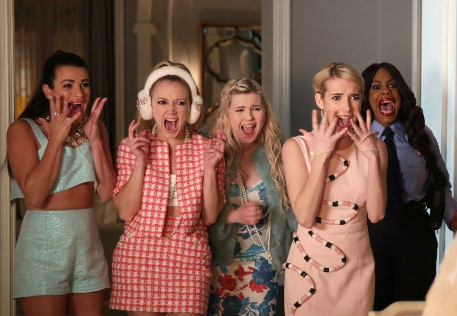 Scream Queens : Foto Emma Roberts, Billie Lourd, Abigail Breslin, Niecy Nash, Lea Michele