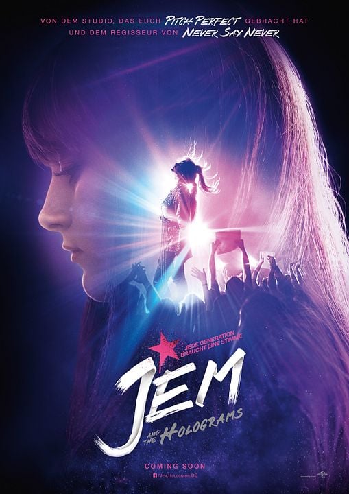 Jem y los hologramas : Póster