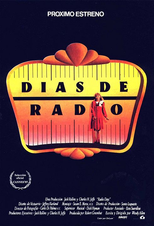 Días de radio : Póster