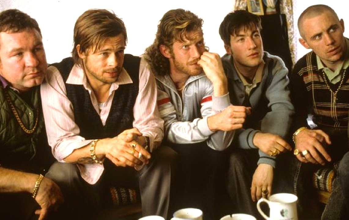 Snatch, cerdos y diamantes : Foto Stephen Graham, Brad Pitt, Jason Statham