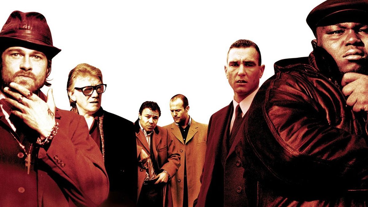 Snatch, cerdos y diamantes : Foto Stephen Graham, Brad Pitt, Jason Statham
