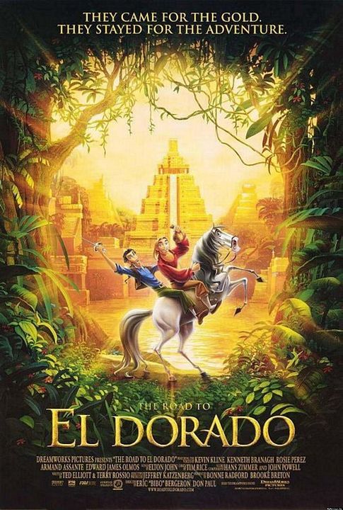 El camino hacia El Dorado : Póster