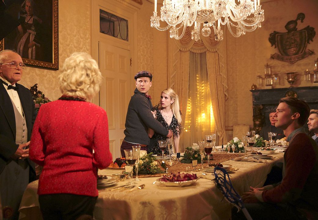 Scream Queens : Foto Glen Powell, Emma Roberts, Patrick Schwarzenegger