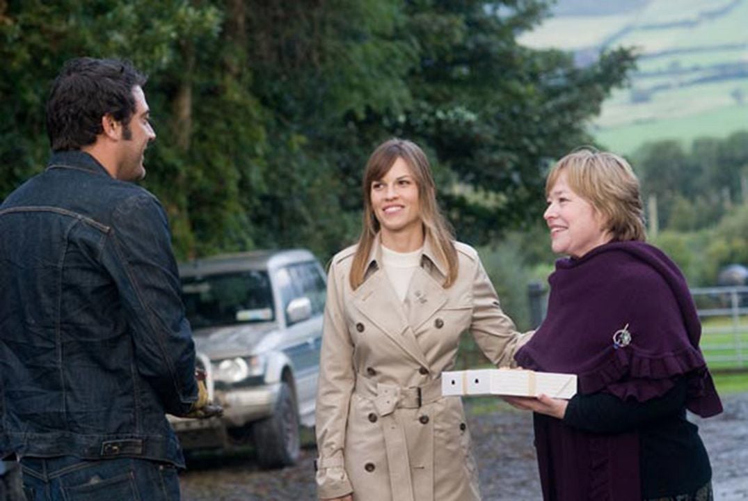 Posdata, te amo : Foto Jeffrey Dean Morgan, Hilary Swank, Richard LaGravenese, Kathy Bates