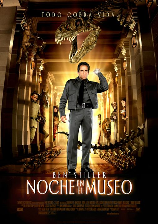 Una noche en el museo : Póster