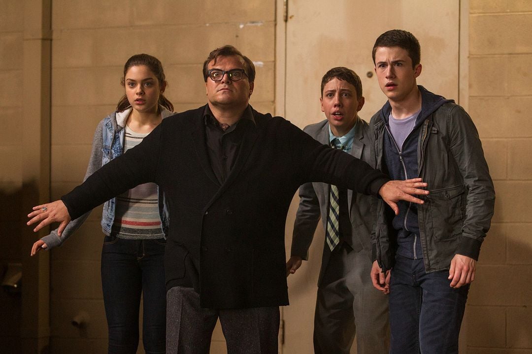 Escalofríos : Foto Jack Black, Dylan Minnette