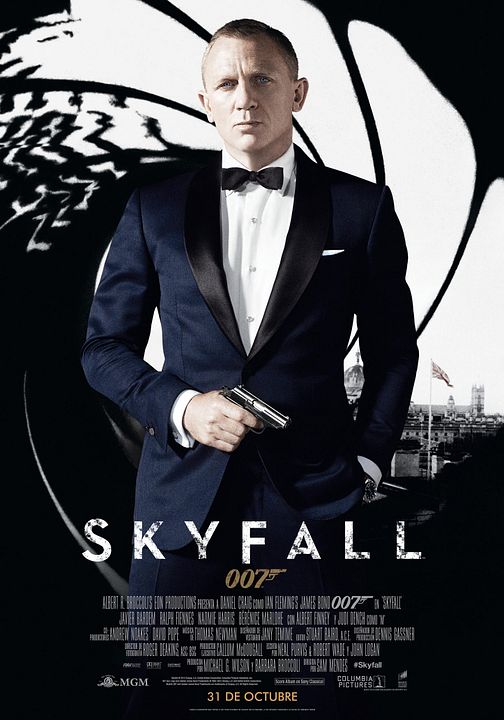 007 Operación Skyfall : Póster