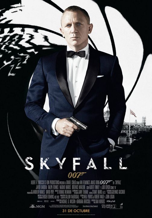 007 Operación Skyfall : Póster