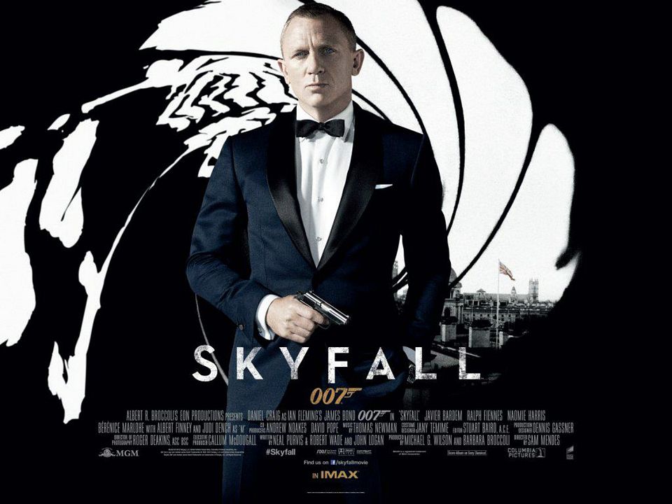 007 Operación Skyfall : Póster