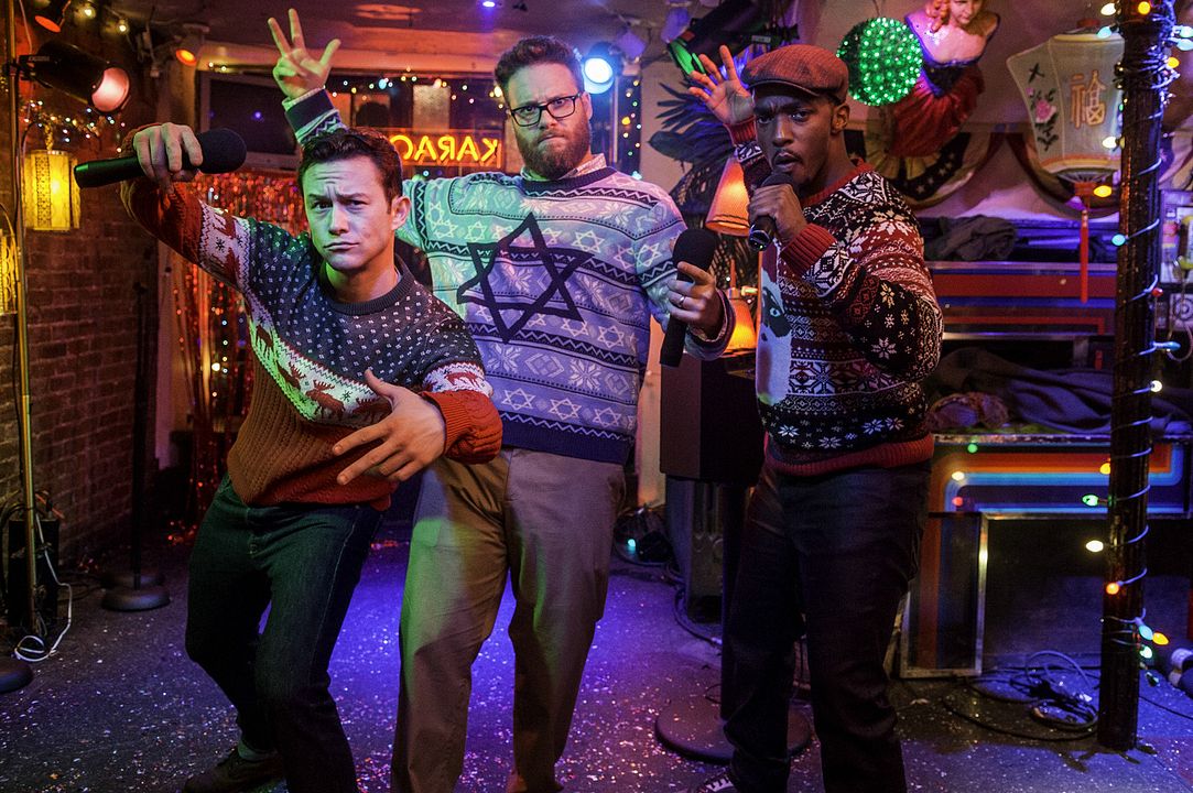 La noche anterior : Foto Anthony Mackie, Seth Rogen, Joseph Gordon-Levitt