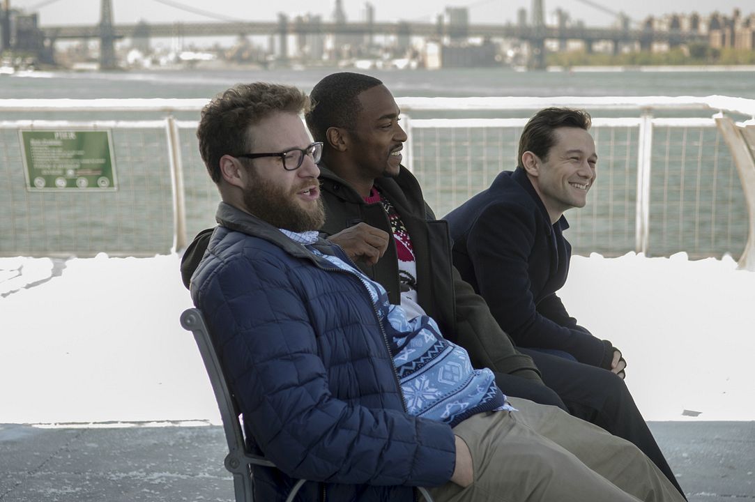 La noche anterior : Foto Anthony Mackie, Seth Rogen, Joseph Gordon-Levitt