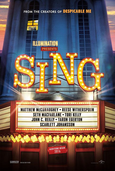 Sing: ¡Ven y canta! : Póster