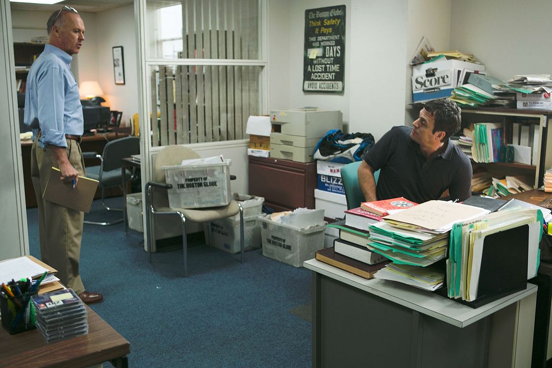 En primera plana : Foto Mark Ruffalo, Michael Keaton