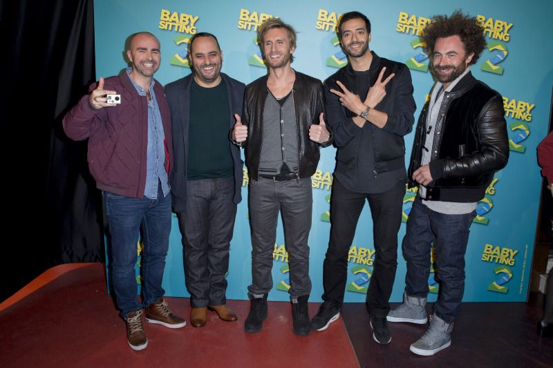 Cobertura de revista Tarek Boudali, Philippe Lacheau, Julien Arruti