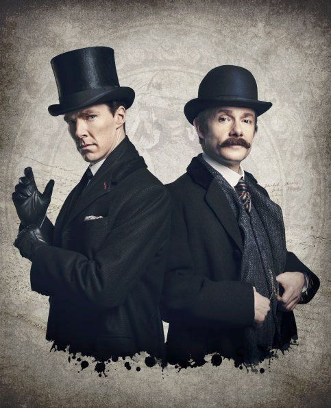 Sherlock : Foto Martin Freeman, Benedict Cumberbatch