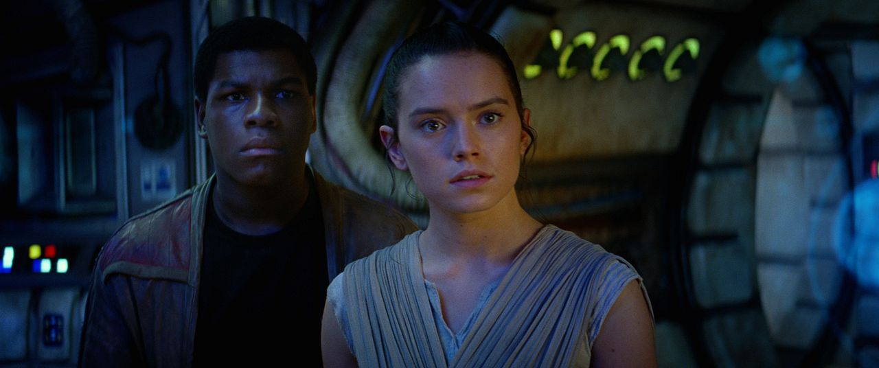 Star Wars: El despertar de la Fuerza : Foto John Boyega, Daisy Ridley