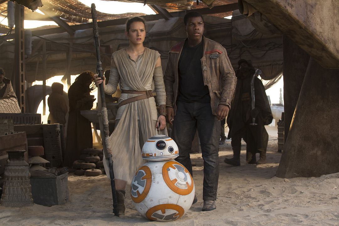 Star Wars: El despertar de la Fuerza : Foto John Boyega, Daisy Ridley