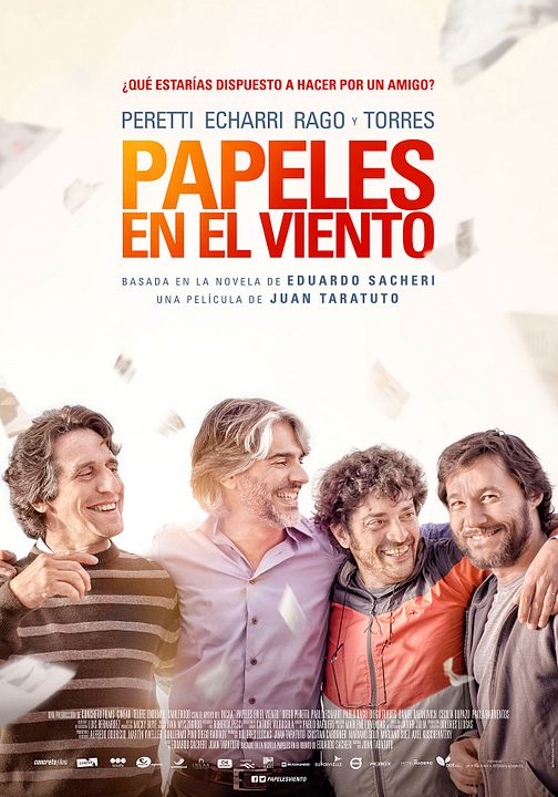 Papeles en el viento : Póster