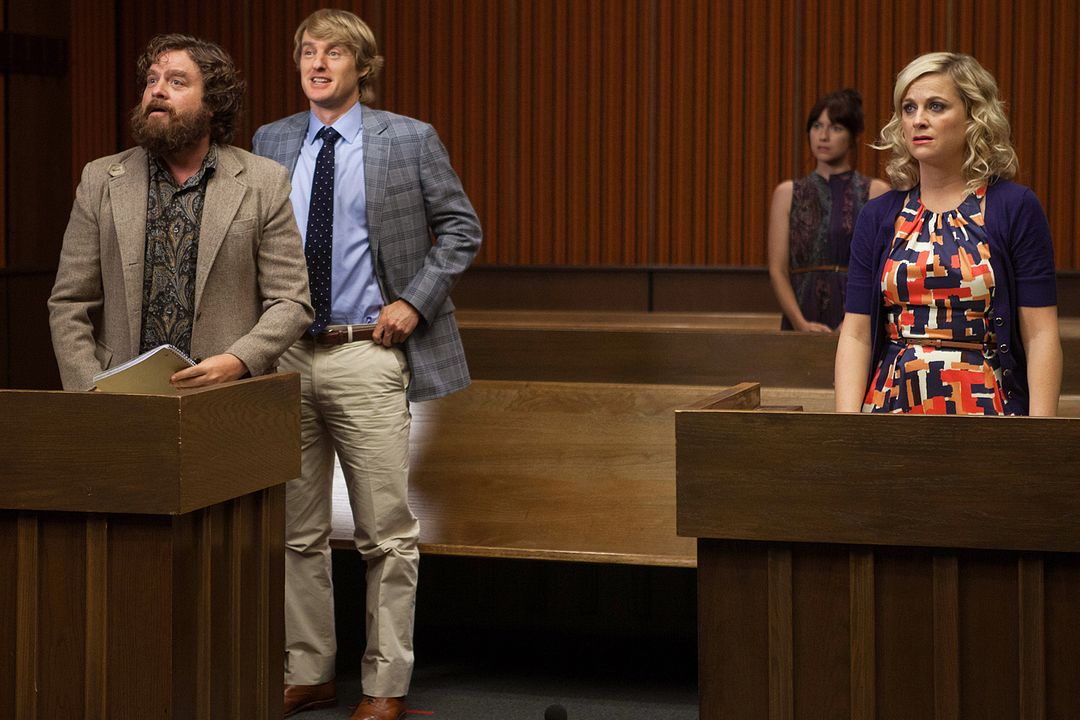 Foto Amy Poehler, Owen Wilson, Zach Galifianakis