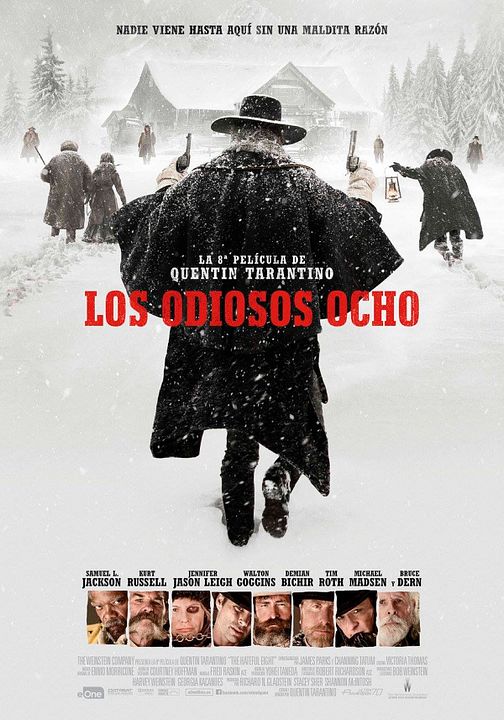 Los 8 más odiados : Póster