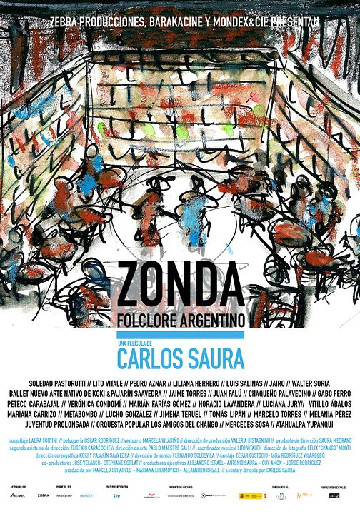 Zonda: Folclore argentino : Póster