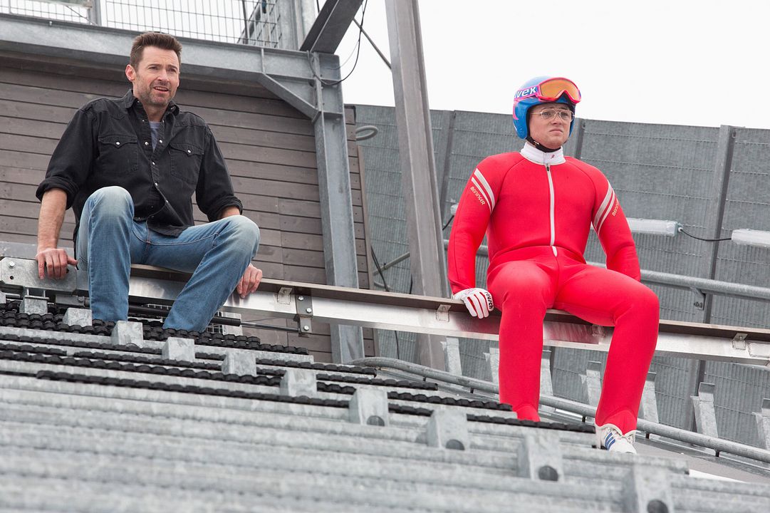 Volando alto : Foto Hugh Jackman, Taron Egerton