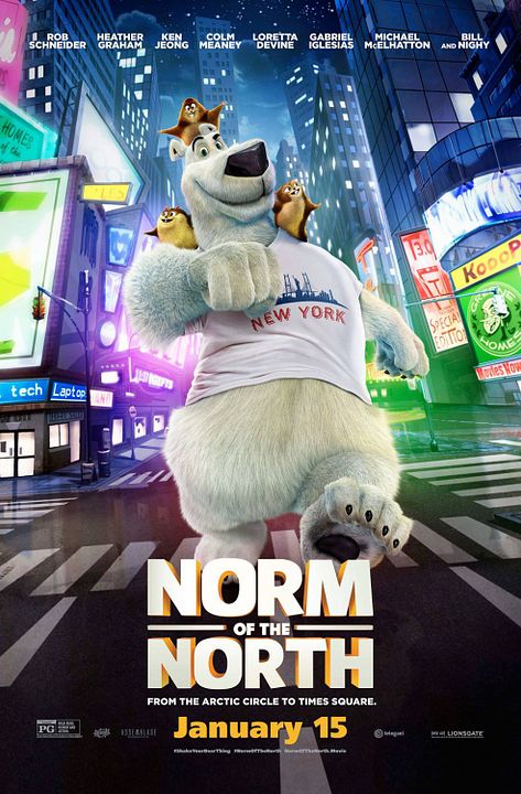 Norm y los invencibles : Póster