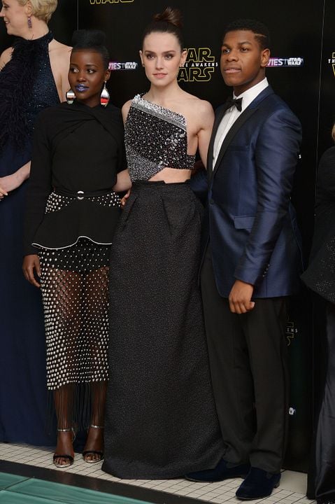 Star Wars: El despertar de la Fuerza : Cobertura de revista John Boyega, Lupita Nyong'o, Daisy Ridley