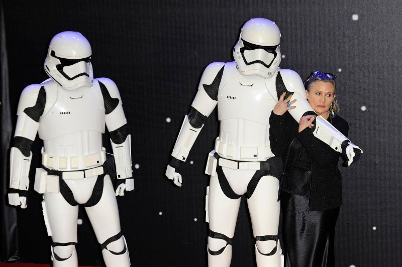 Star Wars: El despertar de la Fuerza : Cobertura de revista Carrie Fisher