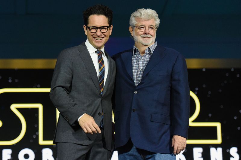 Star Wars: El despertar de la Fuerza : Cobertura de revista George Lucas, J.J. Abrams