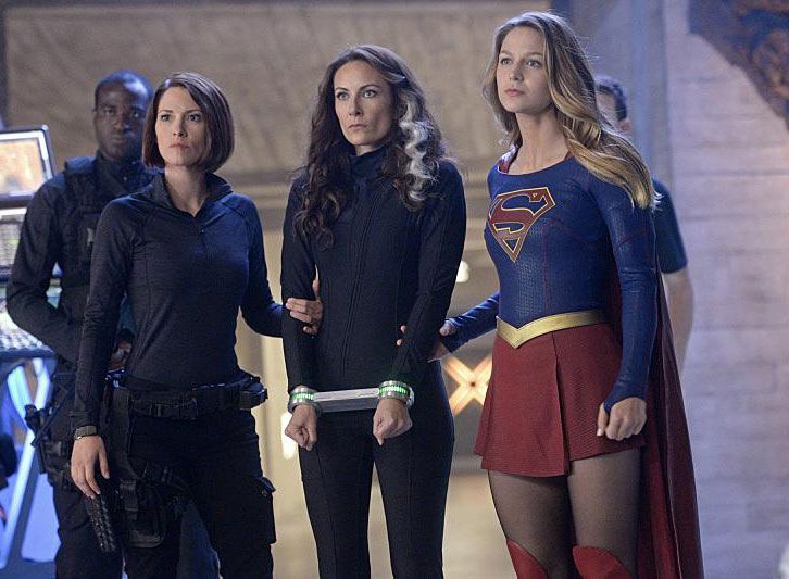 Supergirl : Foto Laura Benanti, Melissa Benoist, Chyler Leigh