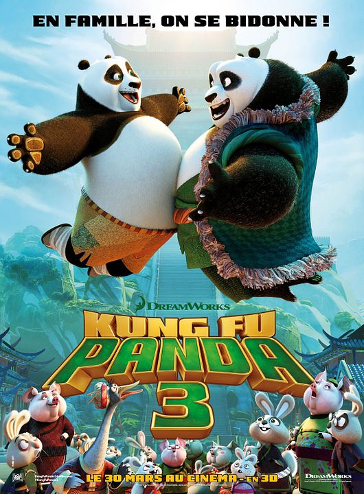 Kung Fu Panda 3 : Póster