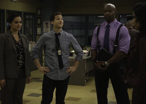 Brooklyn, Precinto 99 : Foto Andre Braugher, Andy Samberg, Melissa Fumero