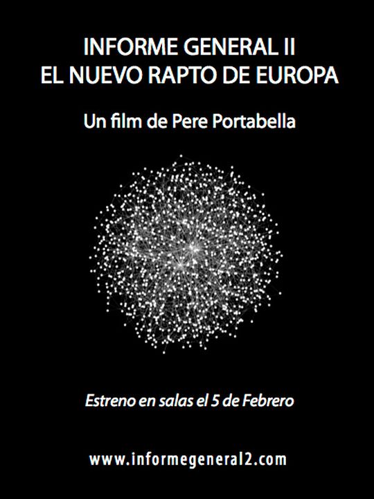 Informe General II: El nuevo rapto de Europa : Póster