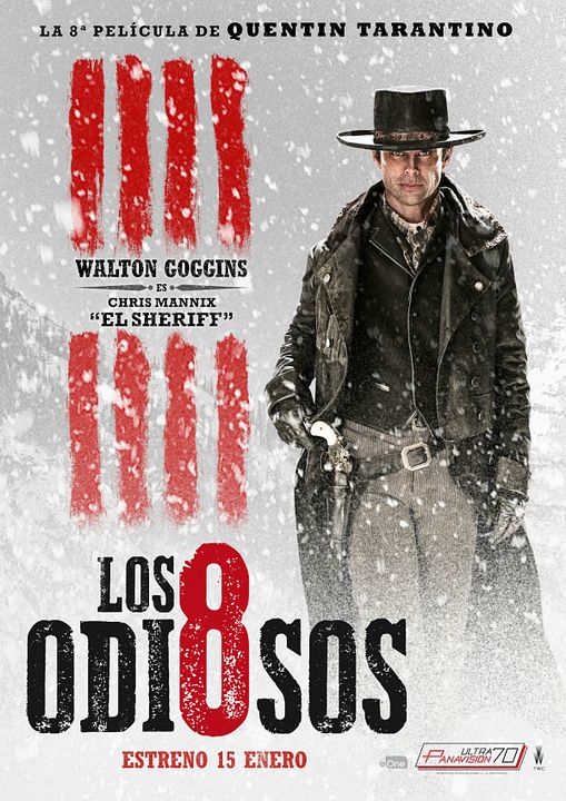 Los 8 más odiados : Póster