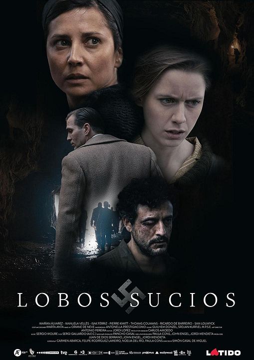 Lobos sucios : Póster