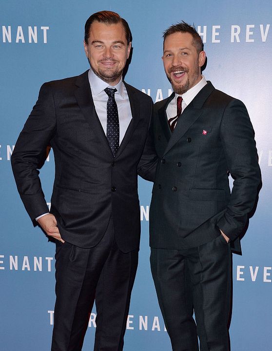 El renacido : Cobertura de revista Leonardo DiCaprio, Tom Hardy