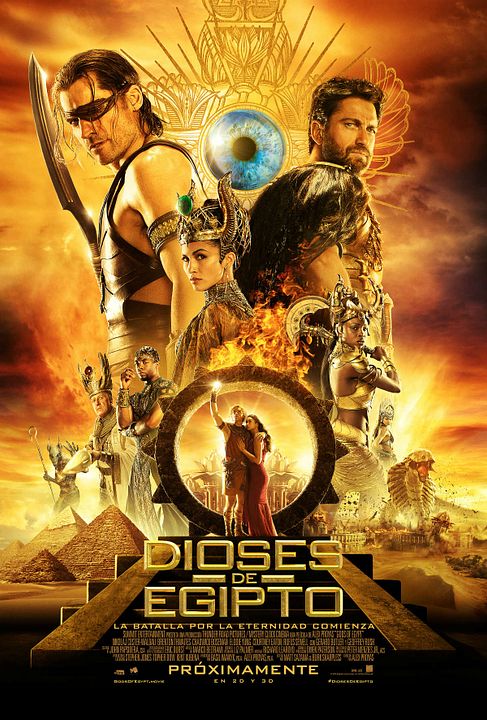 Dioses de Egipto : Póster